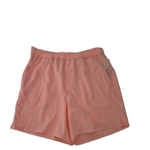 DSG Shorts Mens Medium Pink Woven 6" Agility‎ Elastic Drawstring Waist NEW